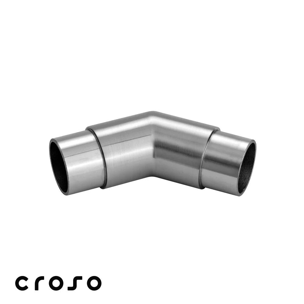 eckbogen 135° edelstahl v2a geschliffen