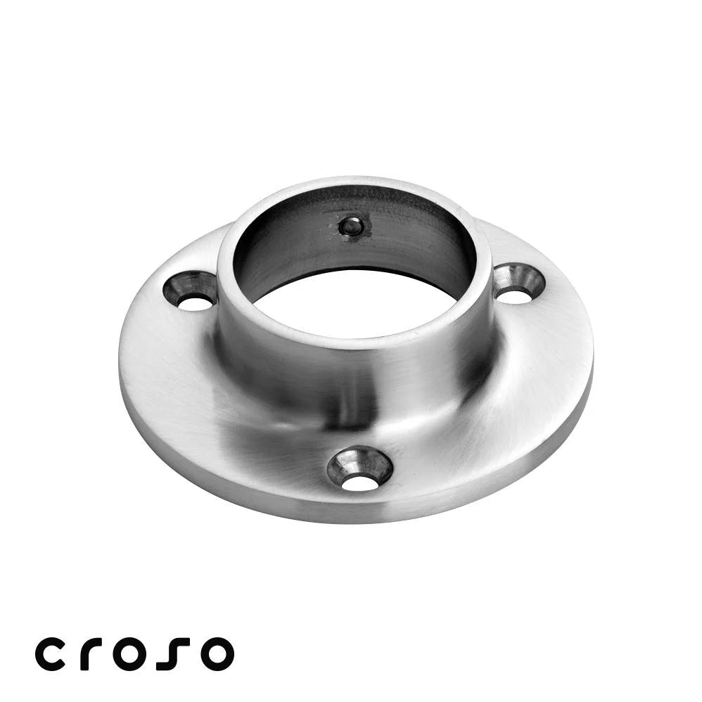 wandflansch edelstahl v2a geschliffen