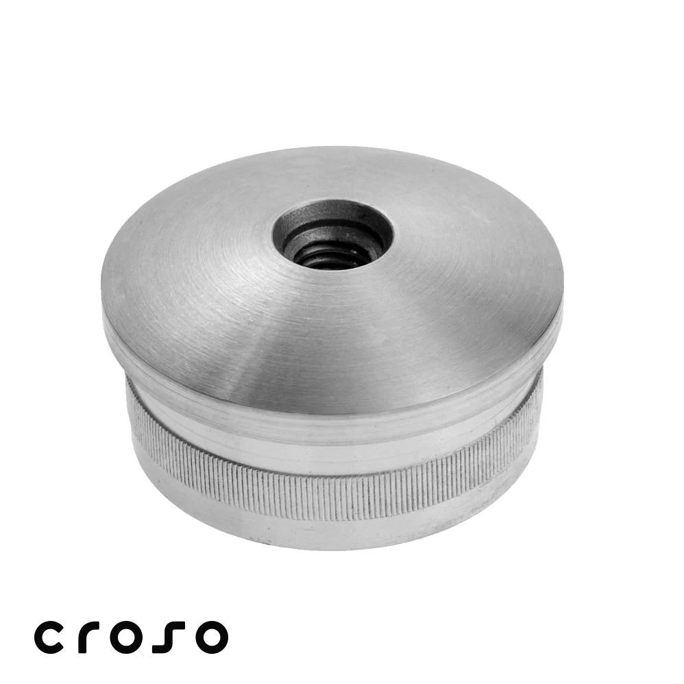 runde rohrkappe m8 edelstahl v2a geschliffen