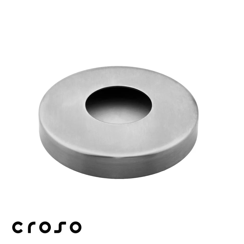 rosette edelstahl v2a geschliffen