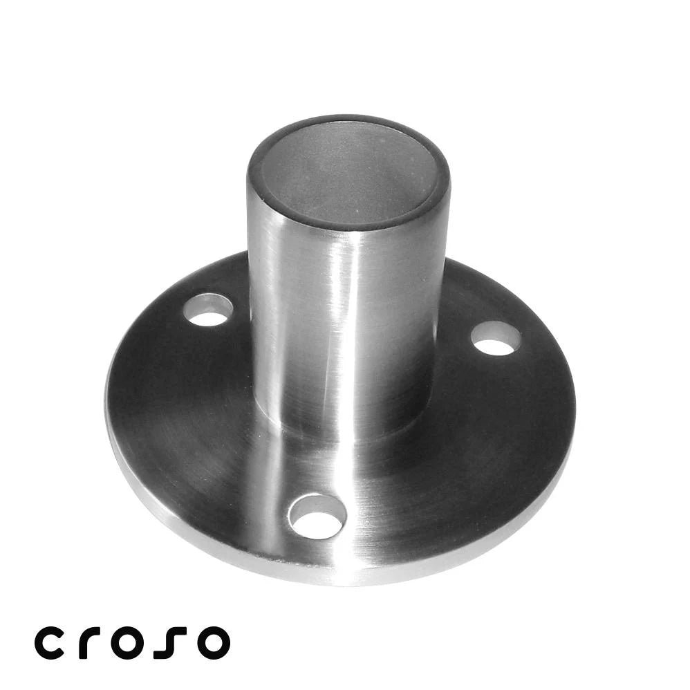 einpressflansch edelstahl v2a geschliffen