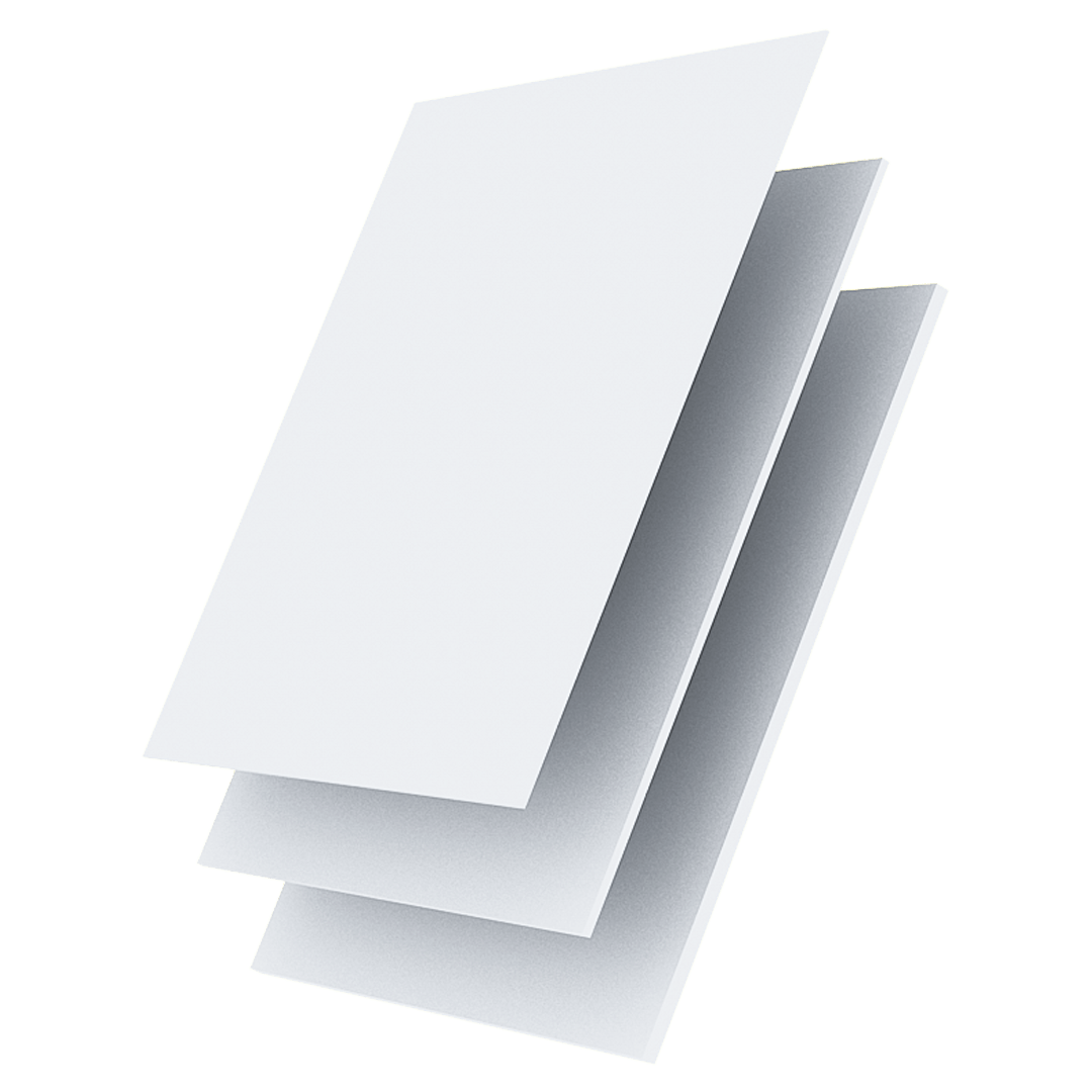 pvc hartschaumplatten weiß